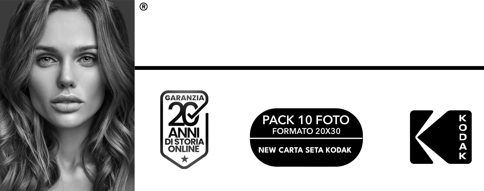 Offerta lampo Pack 10 Foto 20x30 Nuova Carta Seta | Kodak Kristall