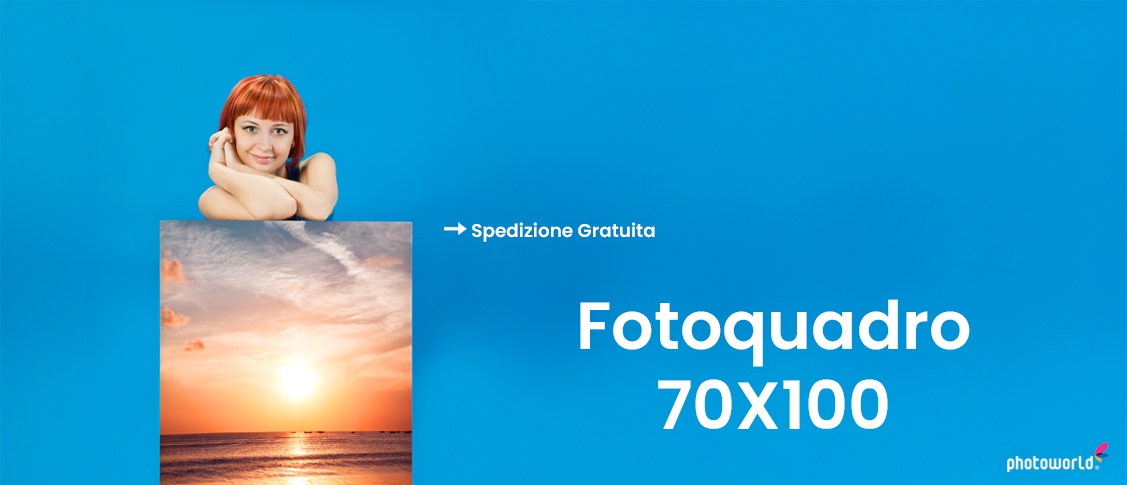Offerta lampo Foto Quadro 70x100 su Tela Fine Art Pro Plus