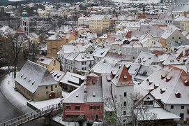 Tetti di citt… con la neve